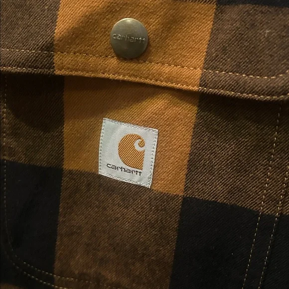 Carhartt Men’s Sherpa lined jacket - Picture 3 of 5